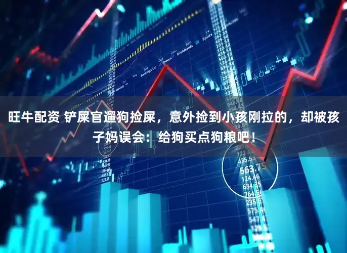 旺牛配资 铲屎官遛狗捡屎，意外捡到小孩刚拉的，却被孩子妈误会：给狗买点狗粮吧！